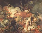 Eugene Delacroix Death of Sardanapalus (mk05) painting